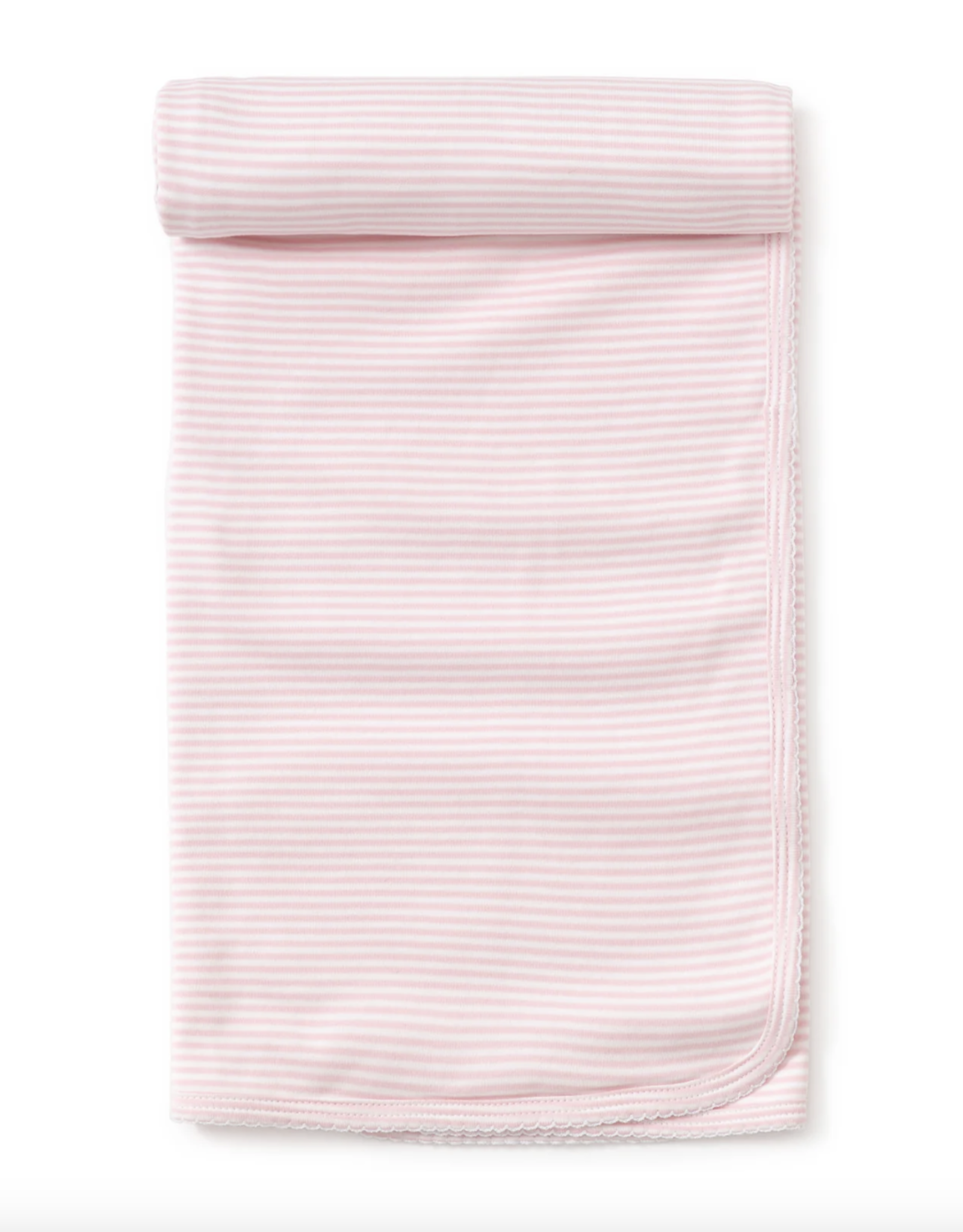 Kissy Kissy Blanket Pink Stripes