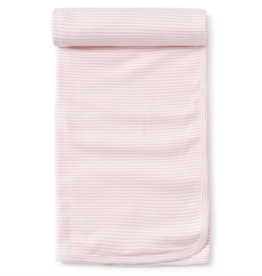 Kissy Kissy Blanket Pink Stripes