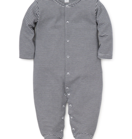 Kissy Kissy Footie Navy Stripe xx