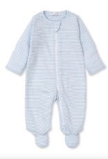 Kissy Kissy Footie Blue Stripe Zip