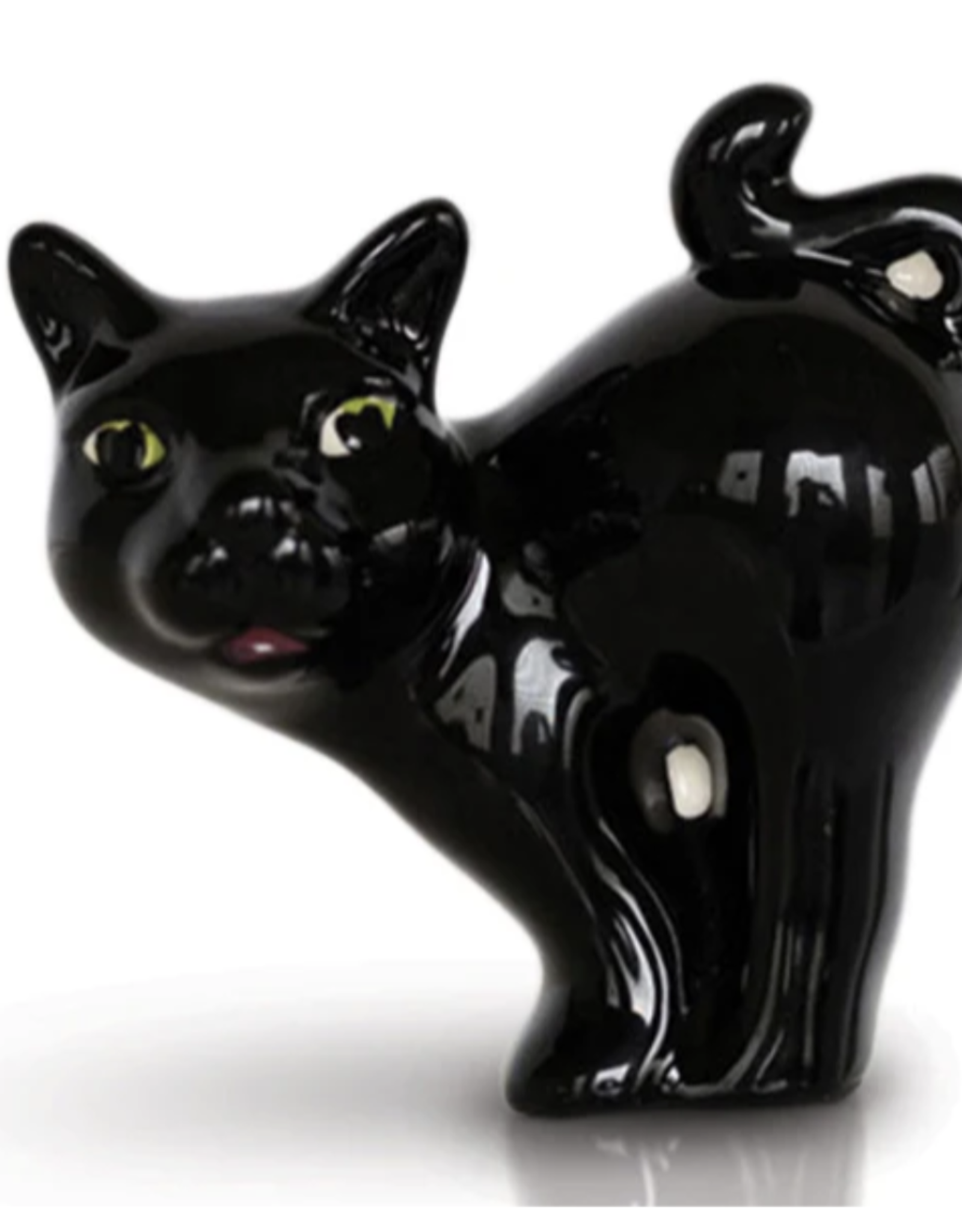 Nora Fleming Mini Black Scaredy Cat