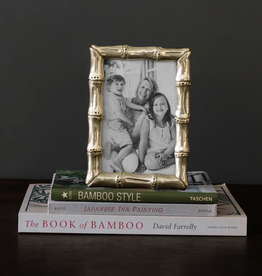 Beatriz Ball Sierra Modern Bamboo 4x6 Frame Gold