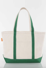 CB Station Medium Emerald Canvas Tote