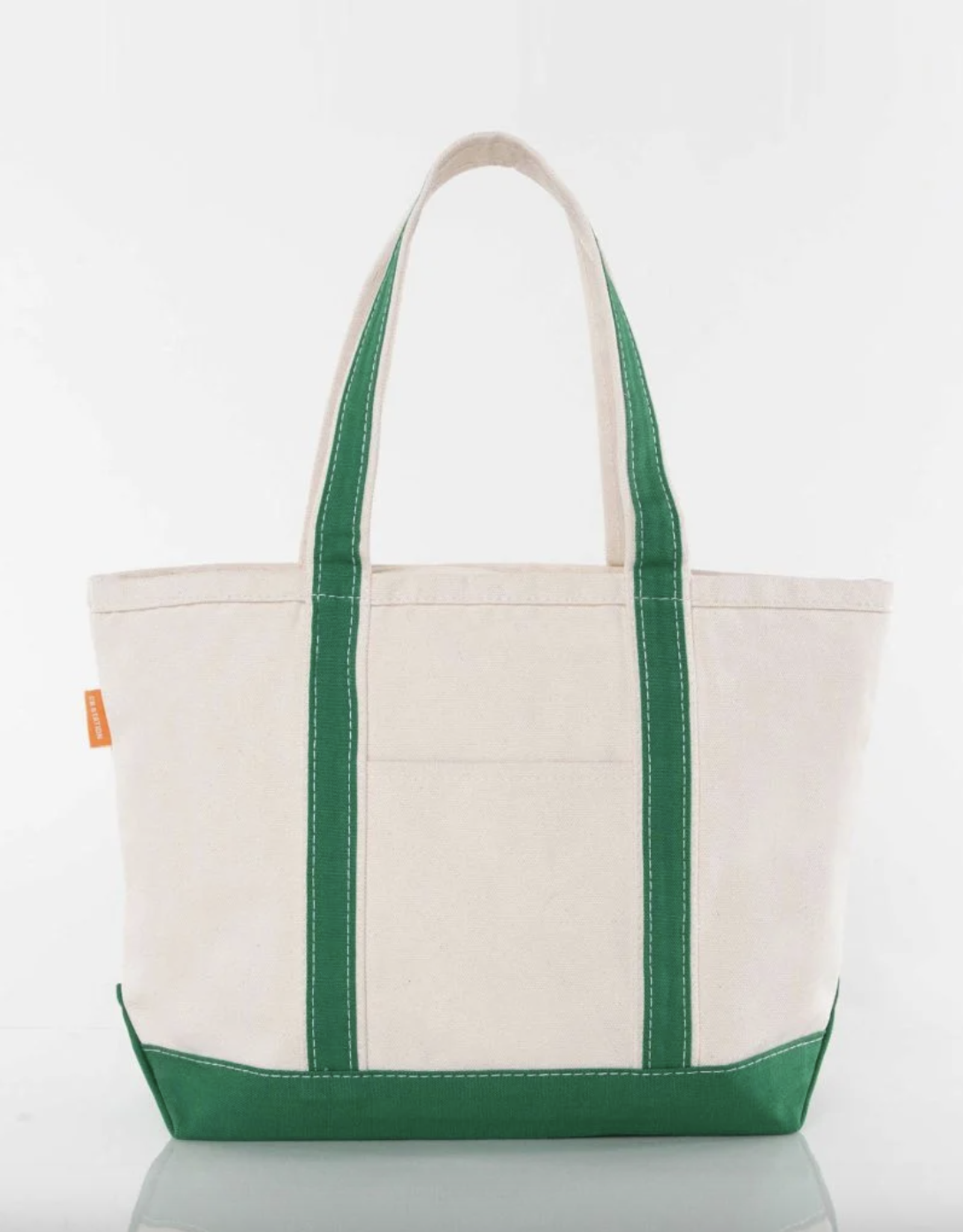 CB Station Medium Emerald Canvas Tote