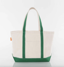CB Station Medium Emerald Canvas Tote
