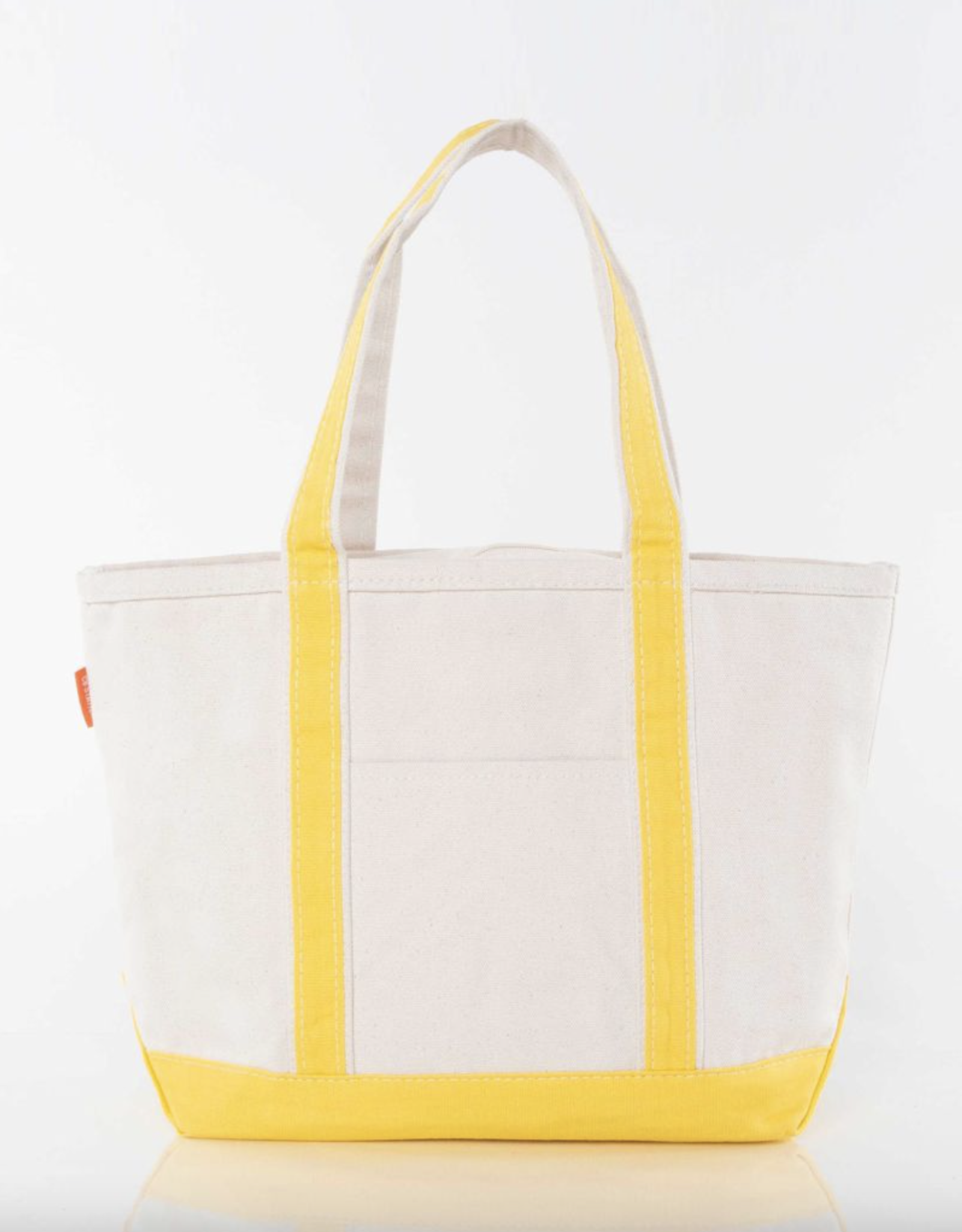 CB Station Medium Yellow Canvas Tote