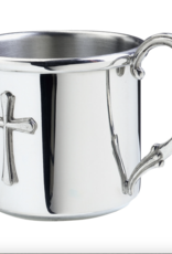Salisbuy Pewter Easton Pewter Cup w/cross