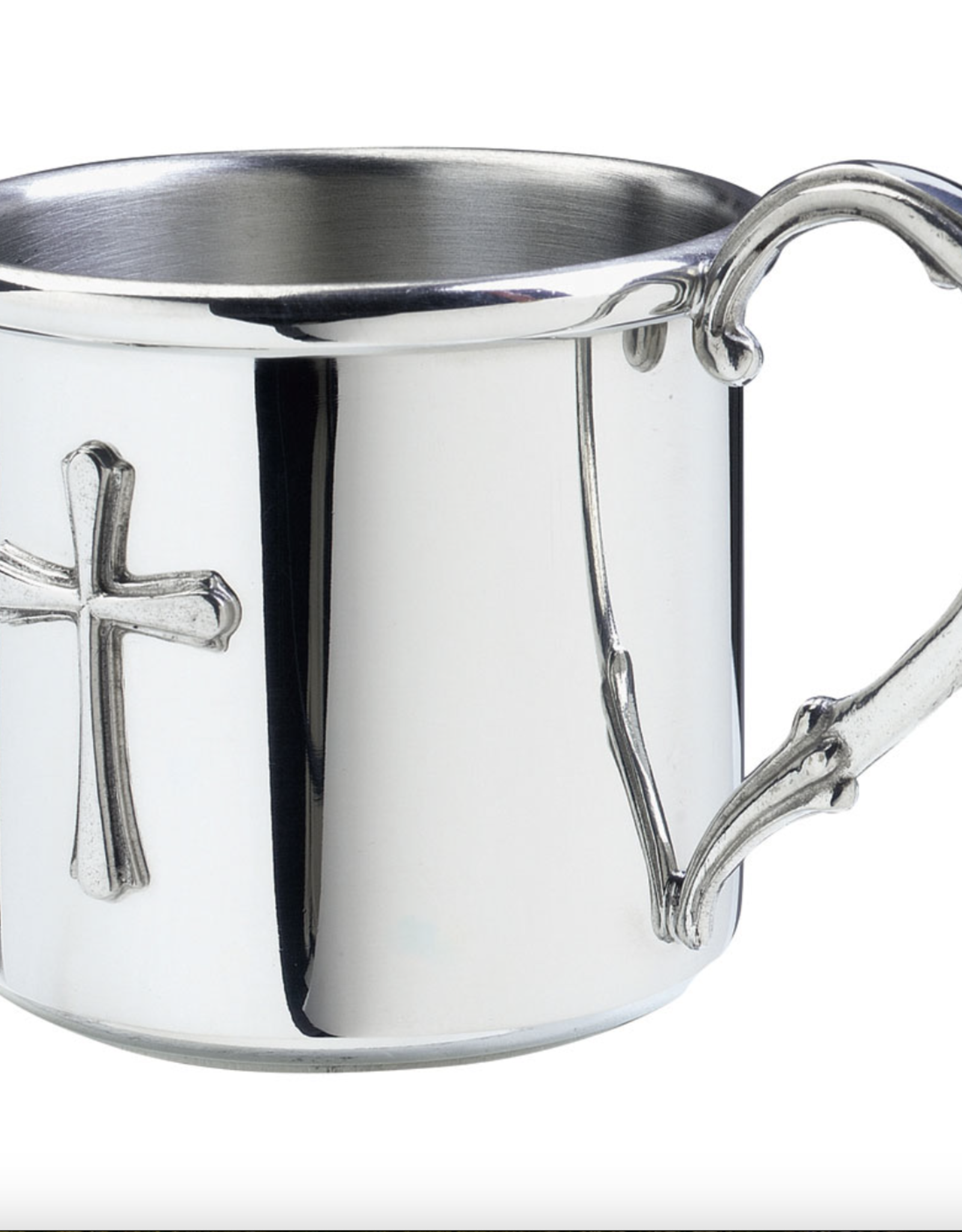 Salisbuy Pewter Easton Pewter Cup w/cross