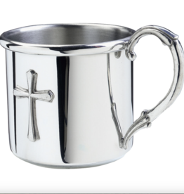 Salisbuy Pewter Easton Pewter Cup w/cross