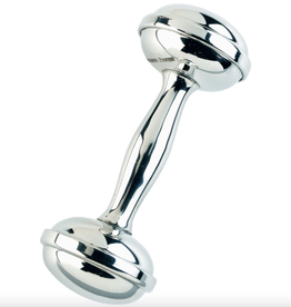 Salisbuy Pewter Pewter Dumbell Rattle