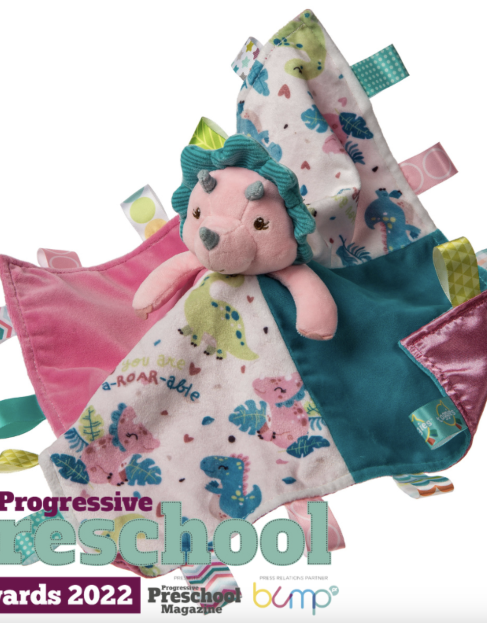 Mary Meyer Toys Taggies A-roar-a-saurus Blankie xx