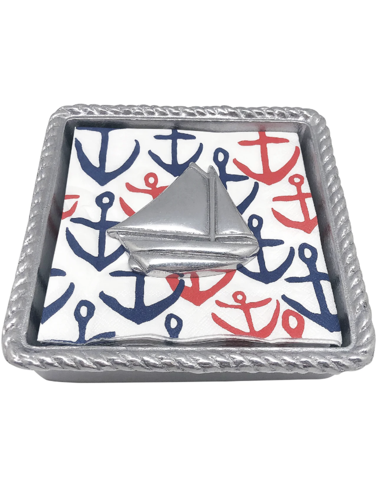 Mariposa Sailboat Napkin Box
