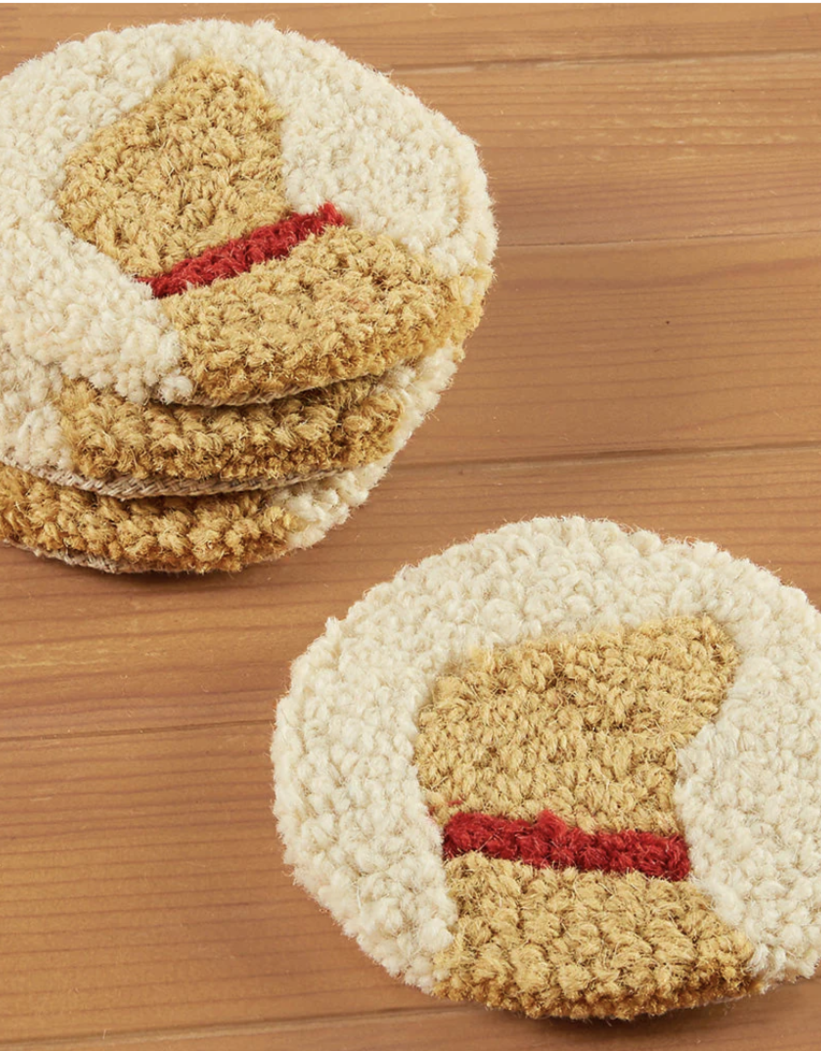 Chandler Four Corners Yellow Lab Coaster Set/4