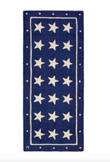 Chandler Four Corners Rug Blue Stars 30x72