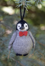 Melange Bowtie Penguin Ornament