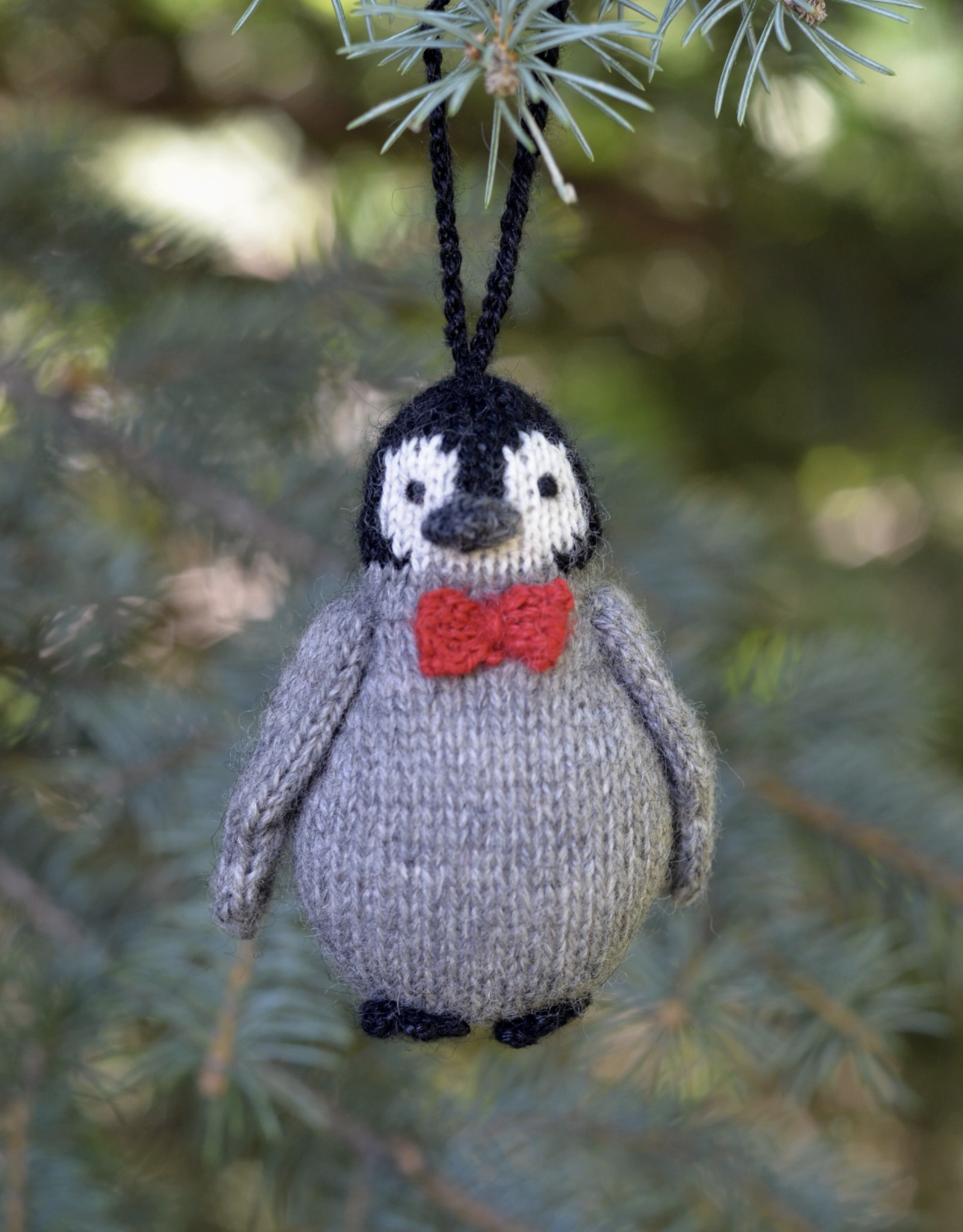 Melange Bowtie Penguin Ornament