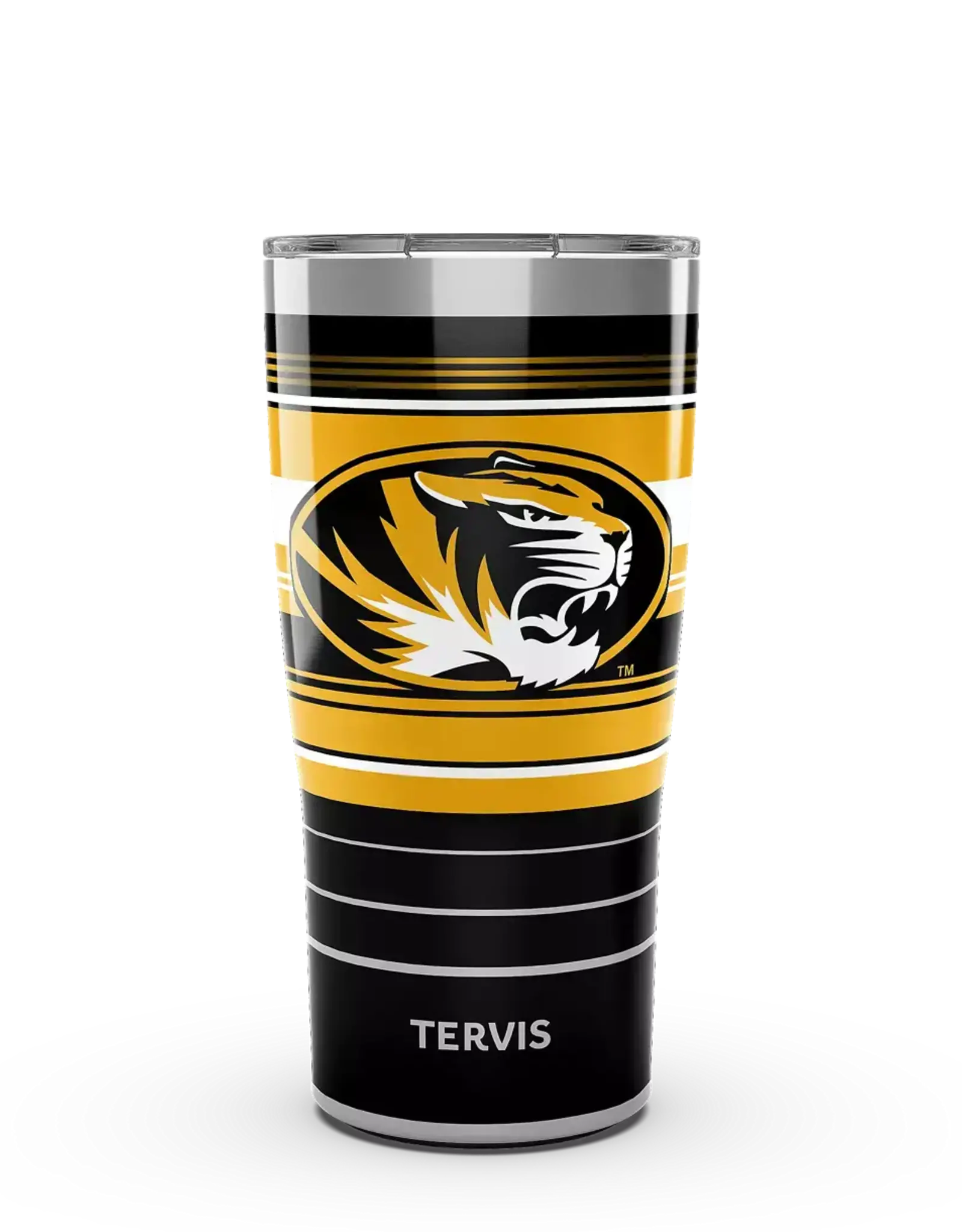 Tervis Tumbler 20oz Stainless Missouri Tigers Hype Stripes