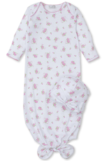 Kissy Kissy Sack w/ Hat Set Pink Rose Scrolls