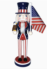 Santa's Workshop Stars & Stripes 14" Nutcracker