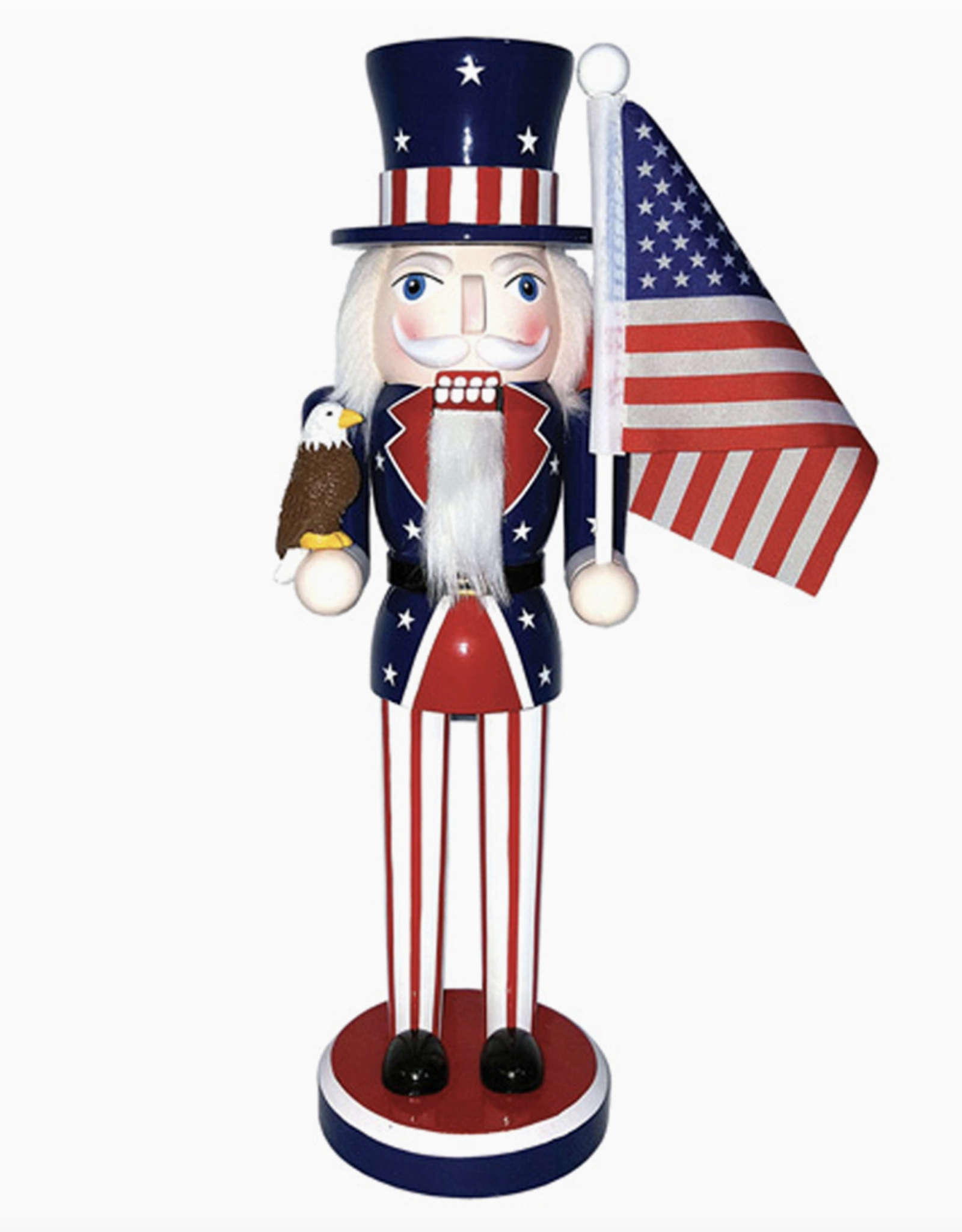 Santa's Workshop Stars & Stripes 14" Nutcracker
