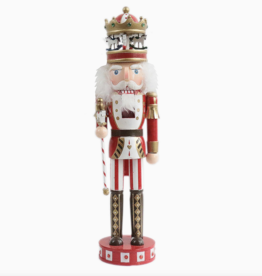 Santa's Workshop Merry Go Round 16.5" Nutcracker