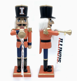 Santa's Workshop Illinois Bugler 14" Nutcracker