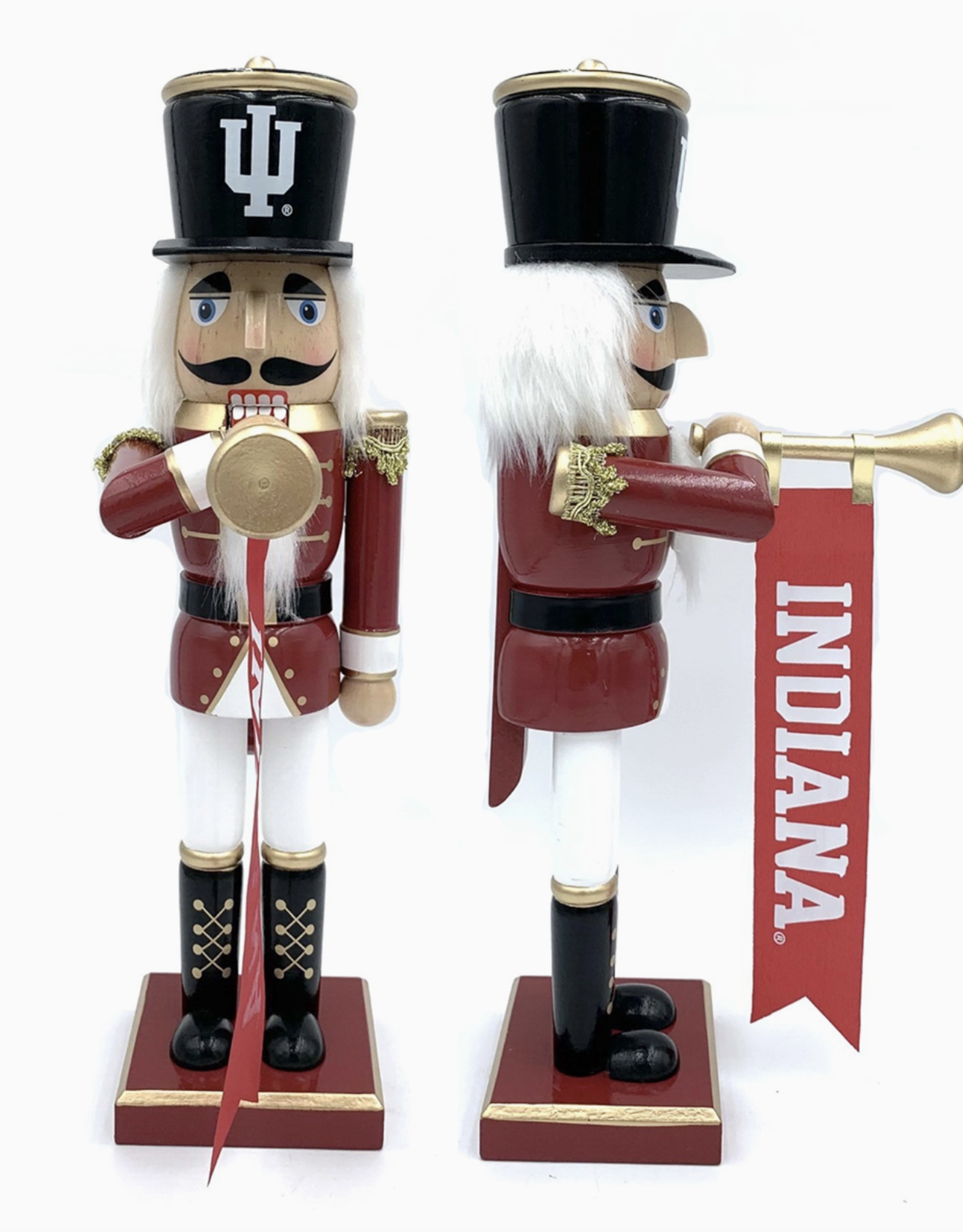 Santa's Workshop Indiana Bugler 14" Nutcracker