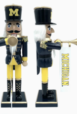 Santa's Workshop Michigan Bugler 14" Nutcracker