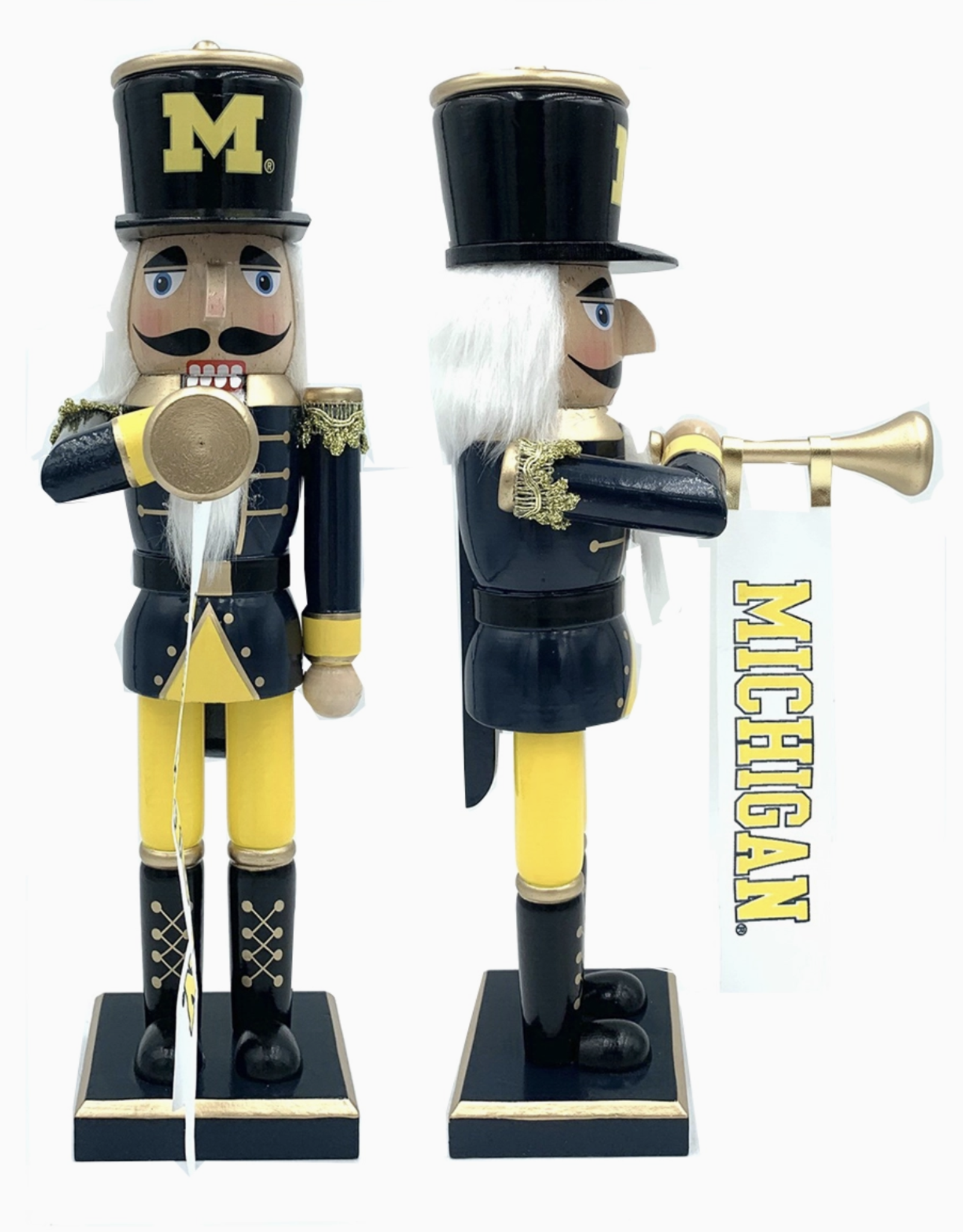 Santa's Workshop Michigan Bugler 14" Nutcracker