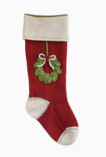 Melange Wreath Stocking