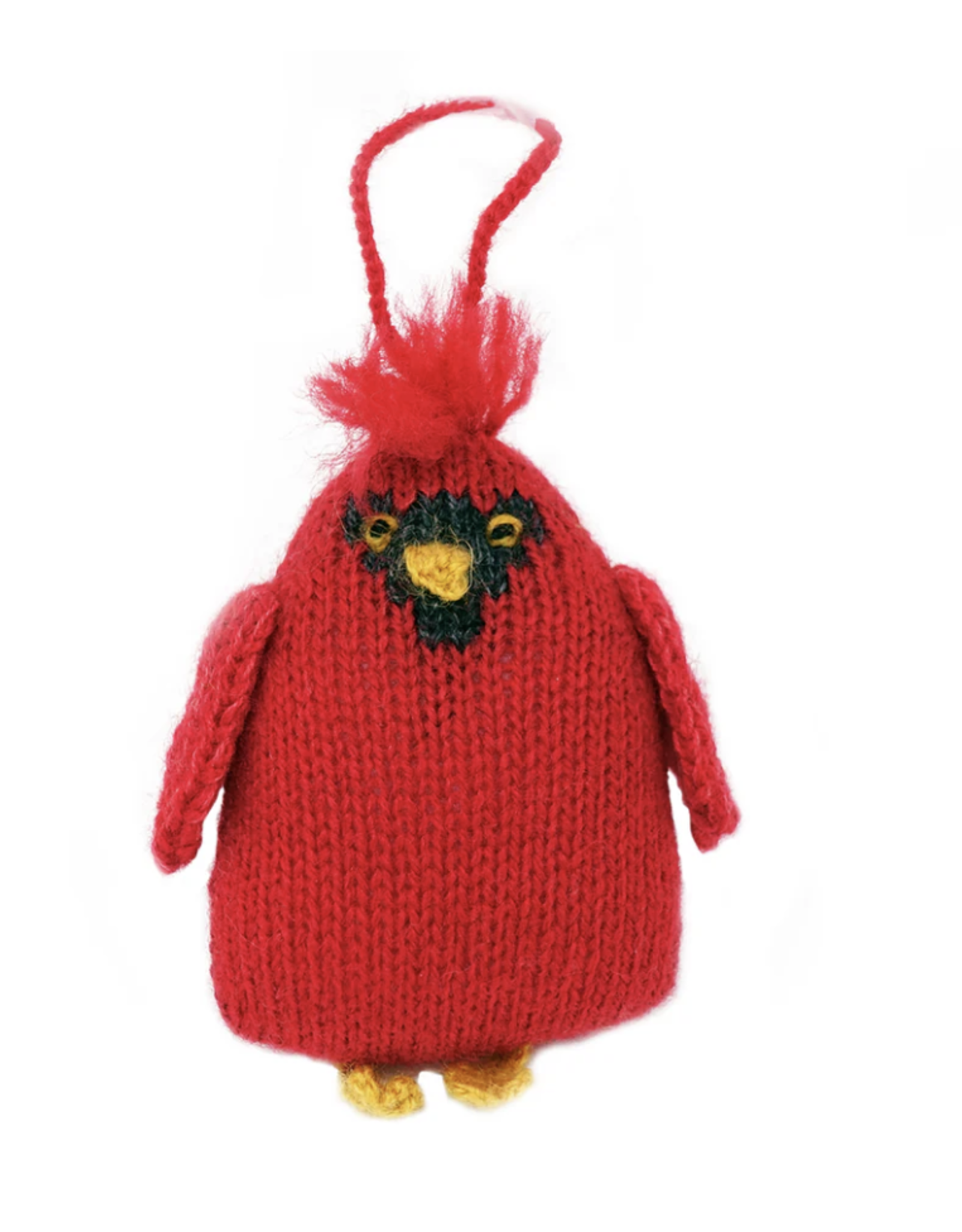 Melange Red Cardinal Ornament