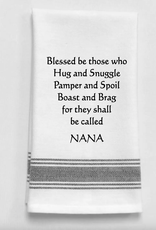 Wild Hare Designs Towel  Blessed Be Nana
