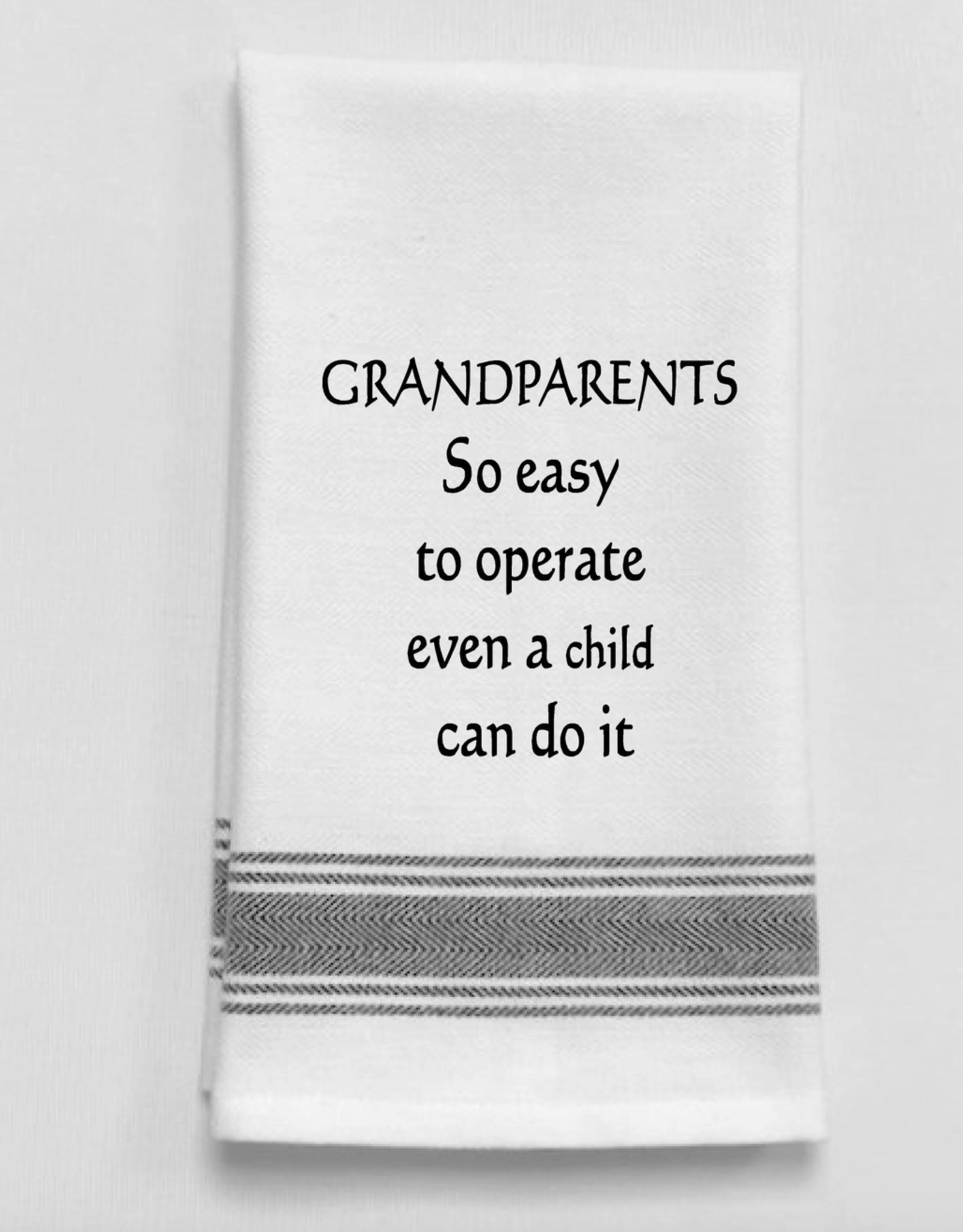 Wild Hare Designs Towel Grandparents Easy to Operate