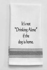 Wild Hare Designs Towel Not Drinking Alone