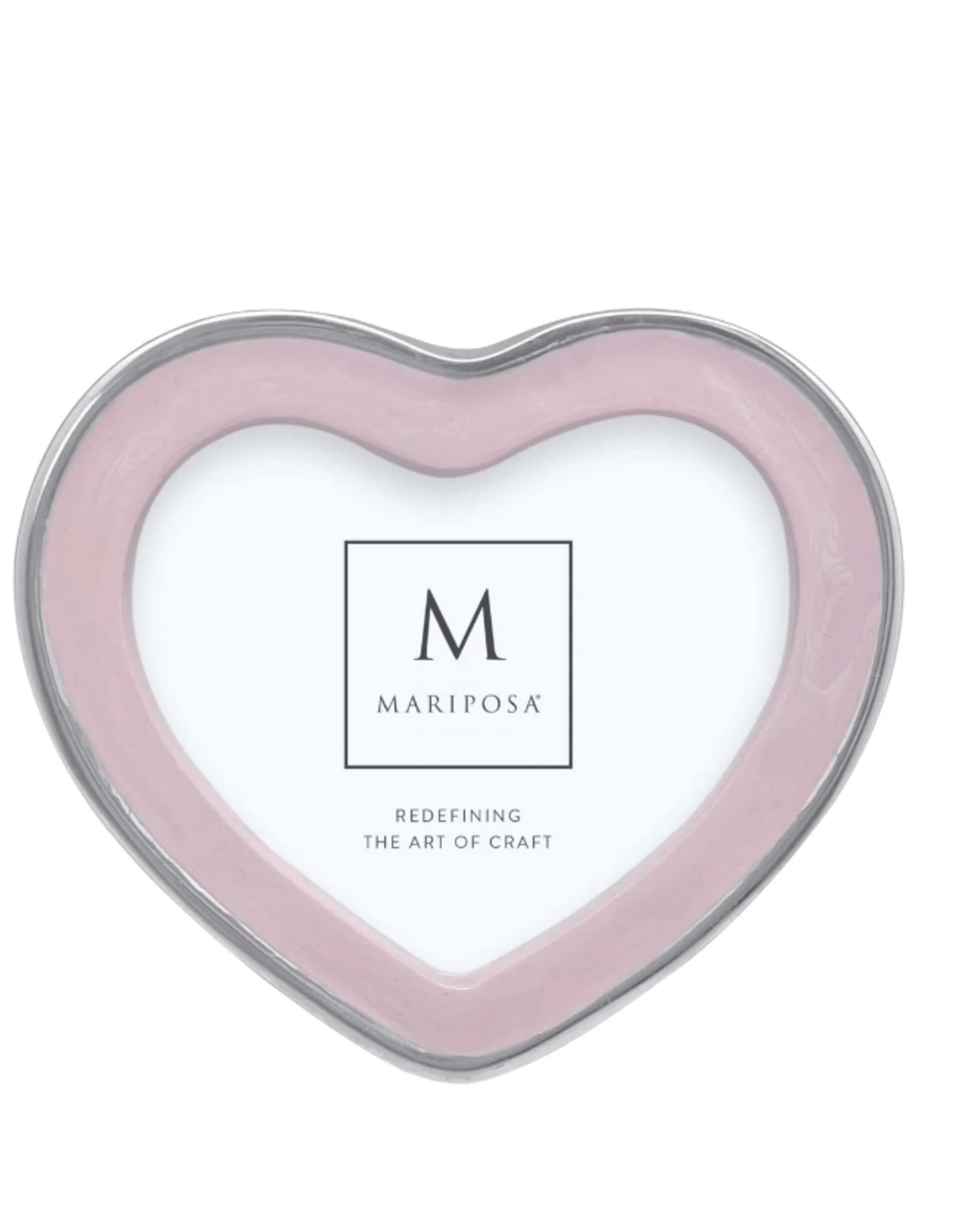 Mariposa Signature Pink Heart Frame
