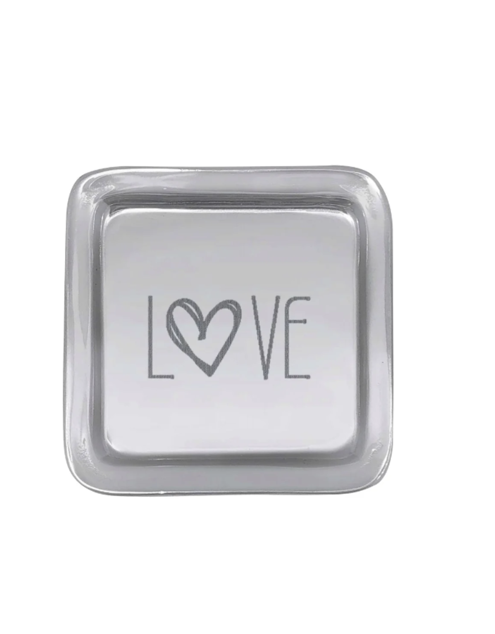 Mariposa Signature LOVE Square Tray