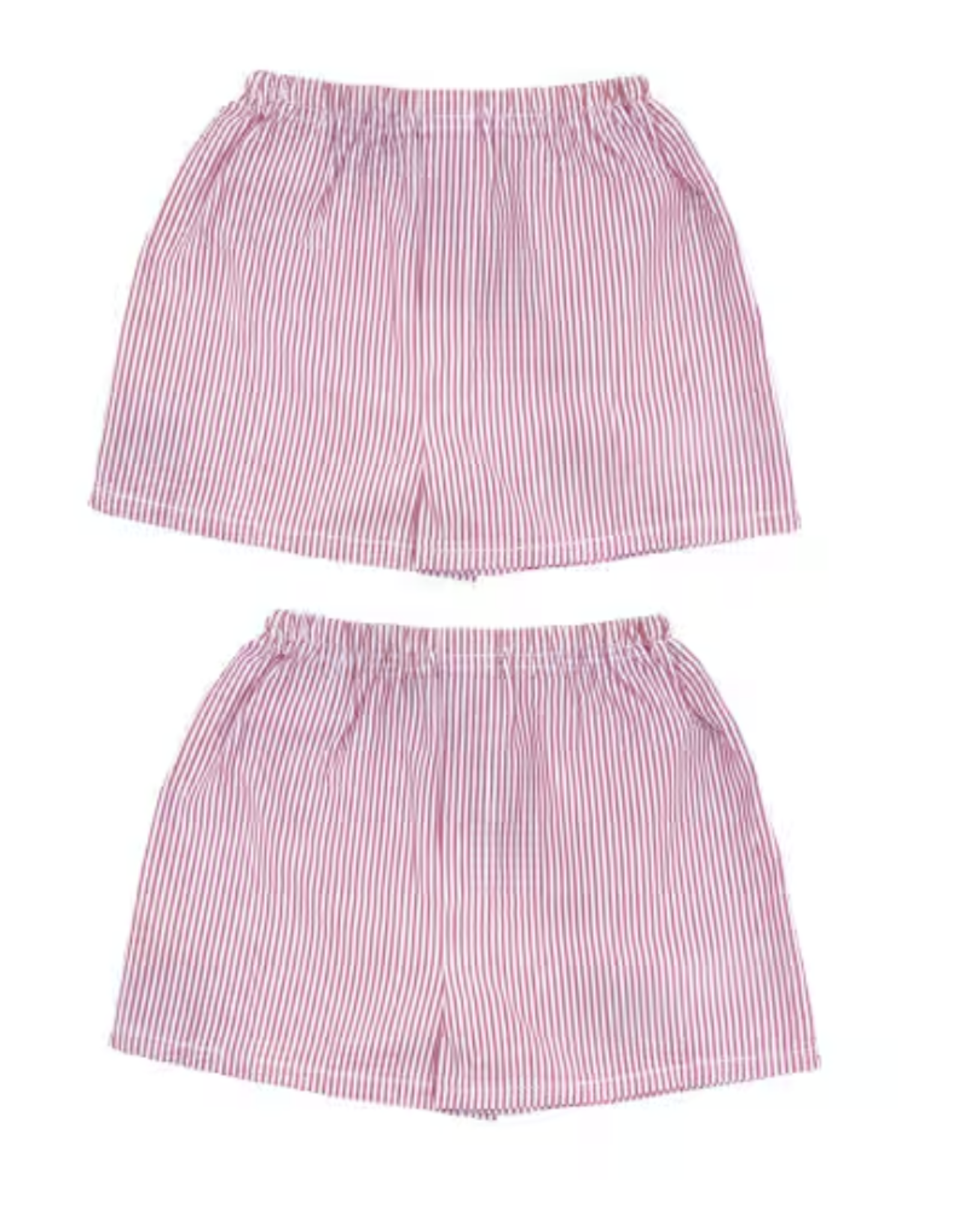 Oh Mint Red Seersucker Boxers