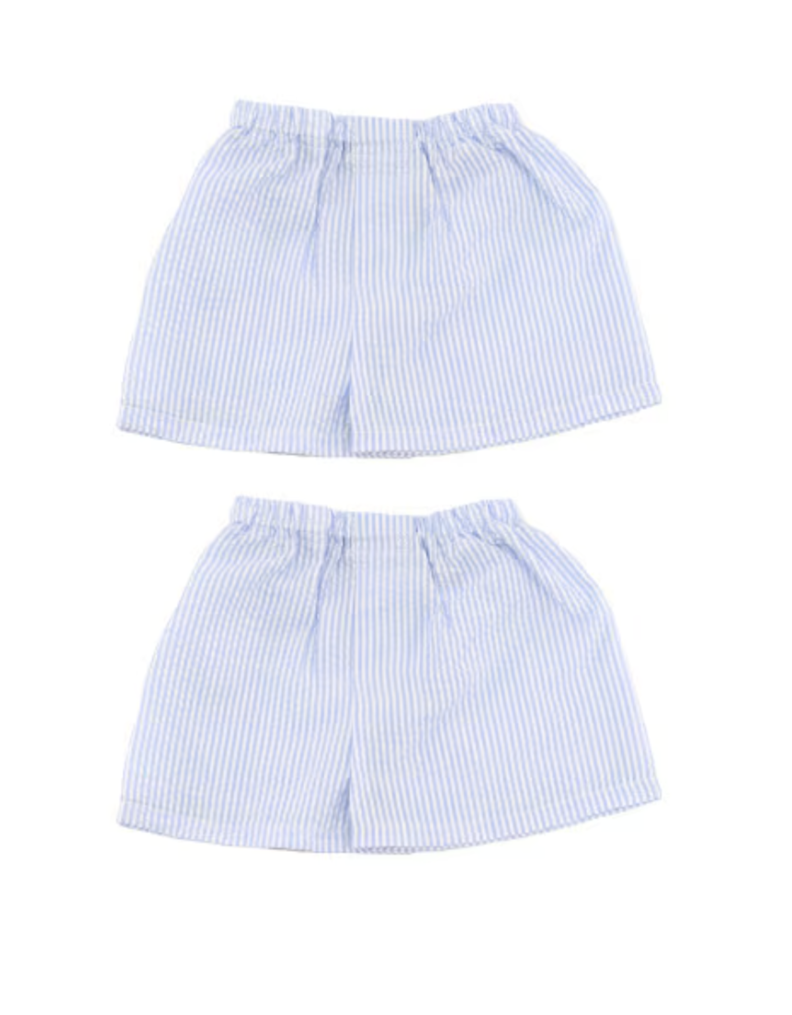 Mint Baby Blue Seersucker Boxers
