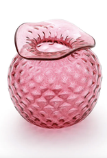Mariposa Pink Pineapple Texture Bud Vase
