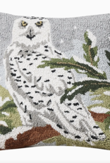 Snowfall Owl Pillow