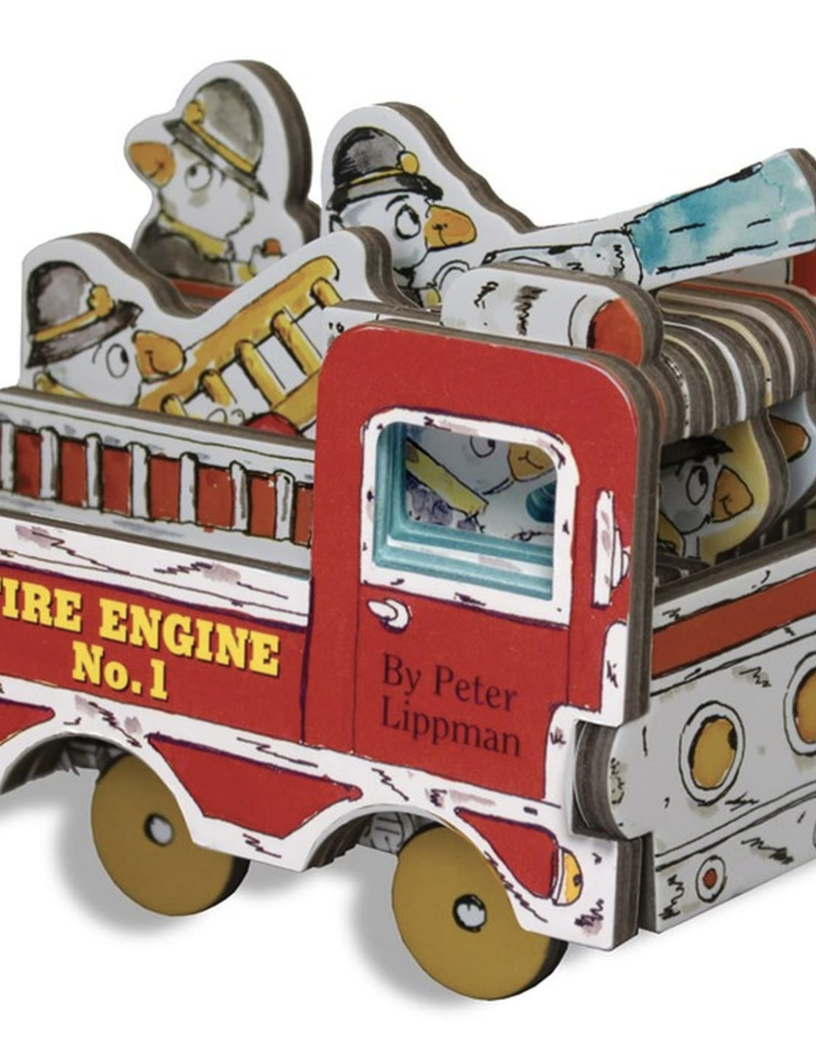 Mini Fire Engine Book