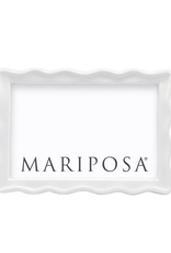Mariposa Wavy White Frame 4x6