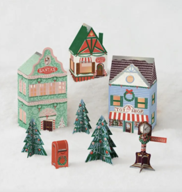Paper Source North Pole Village Craft Kit
