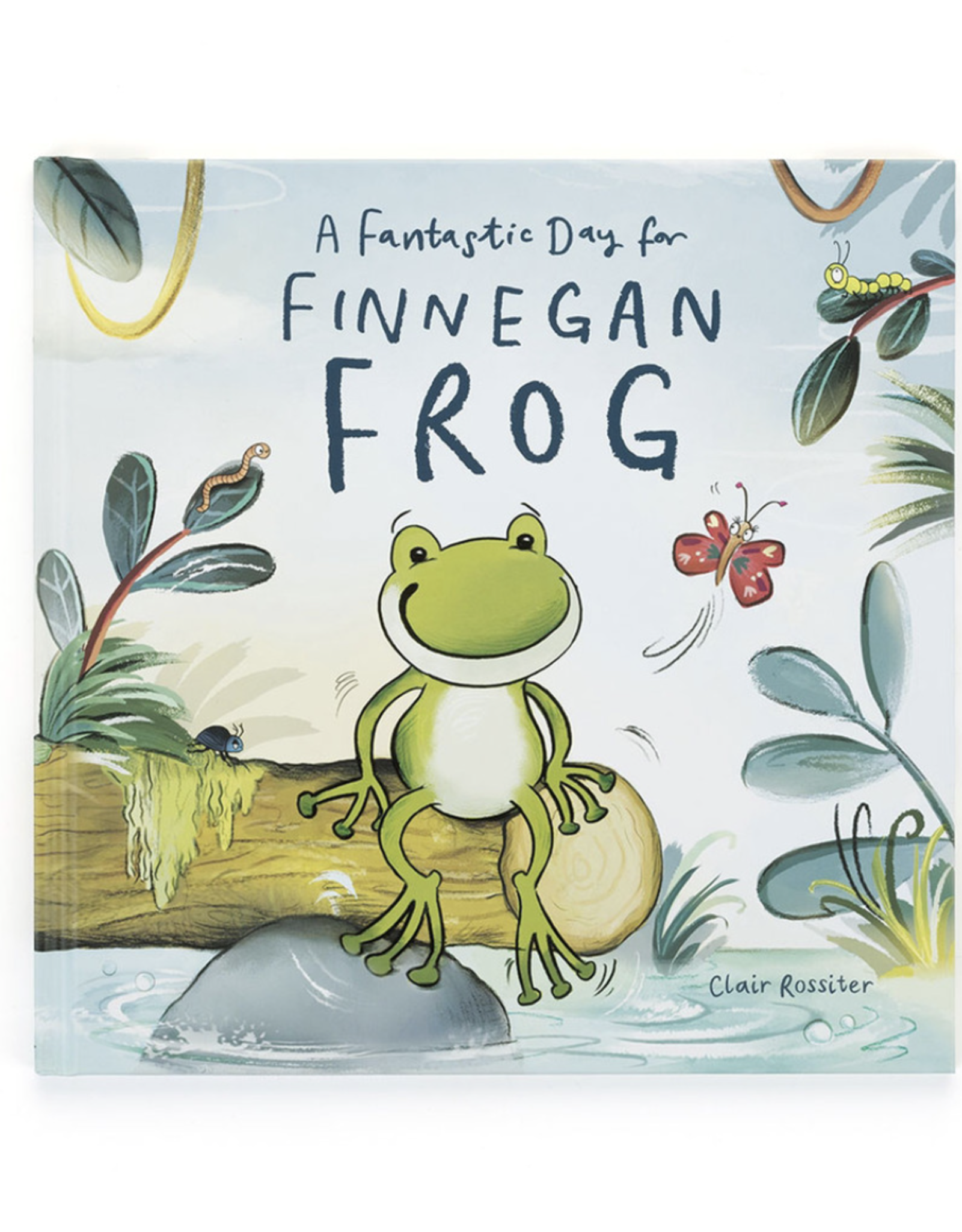 Jelly Cat A Fantastic Day for Finnegan Frog Book xx