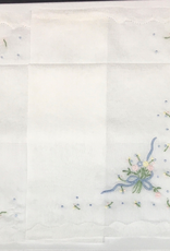 gerbrend Creations Hankie Pastel Embroidery Hankie
