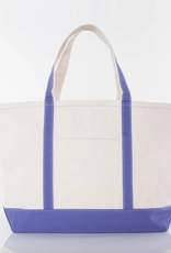 CB Station Large Canvas Tote Violet