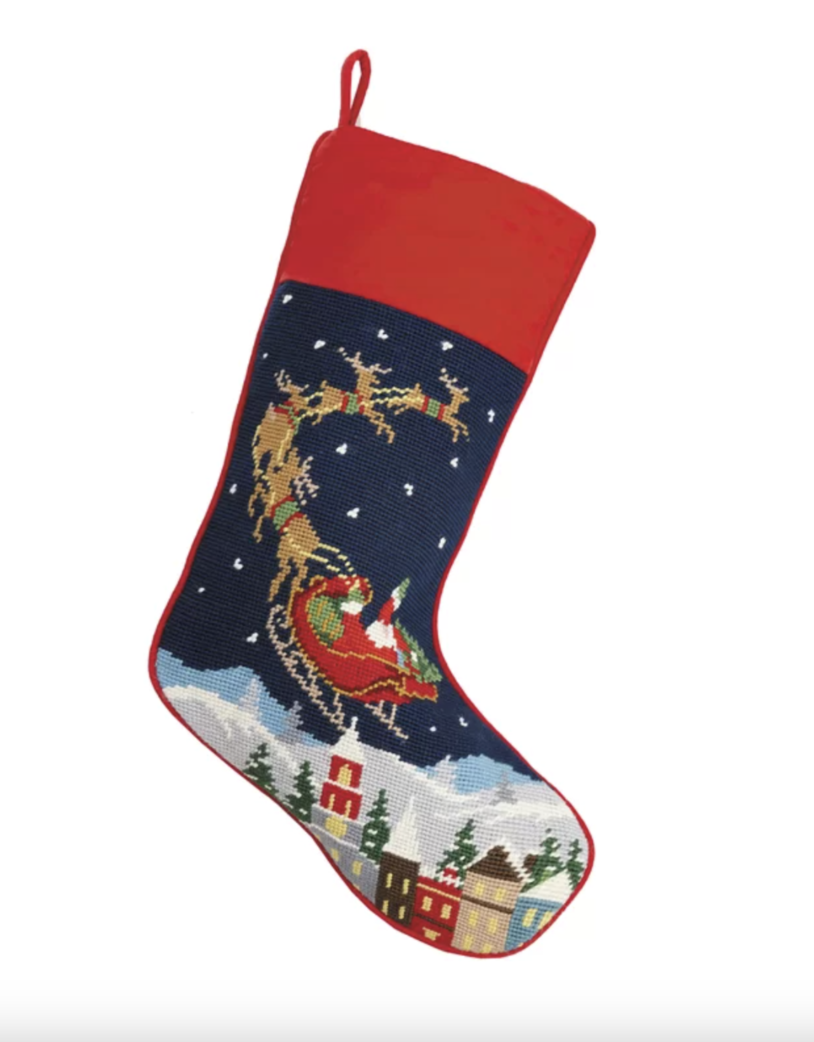 Stocking Santa & Reindeer
