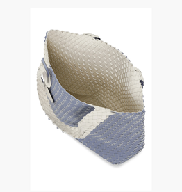 Ilse Jacobsen Tote Blue Cloud/Egg White