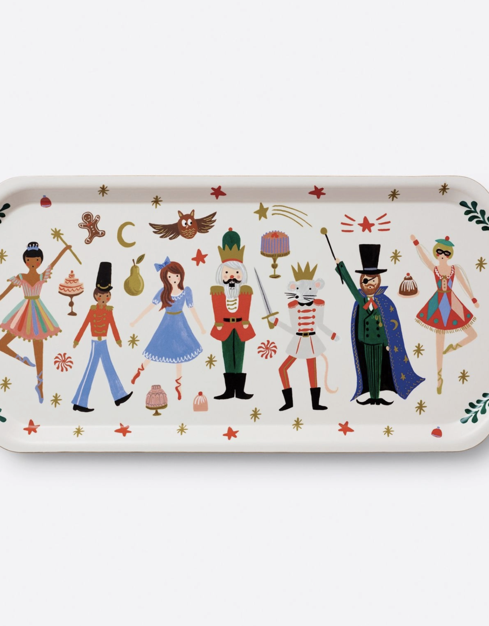 Rifle Paper Nutcracker Serving Tray xx