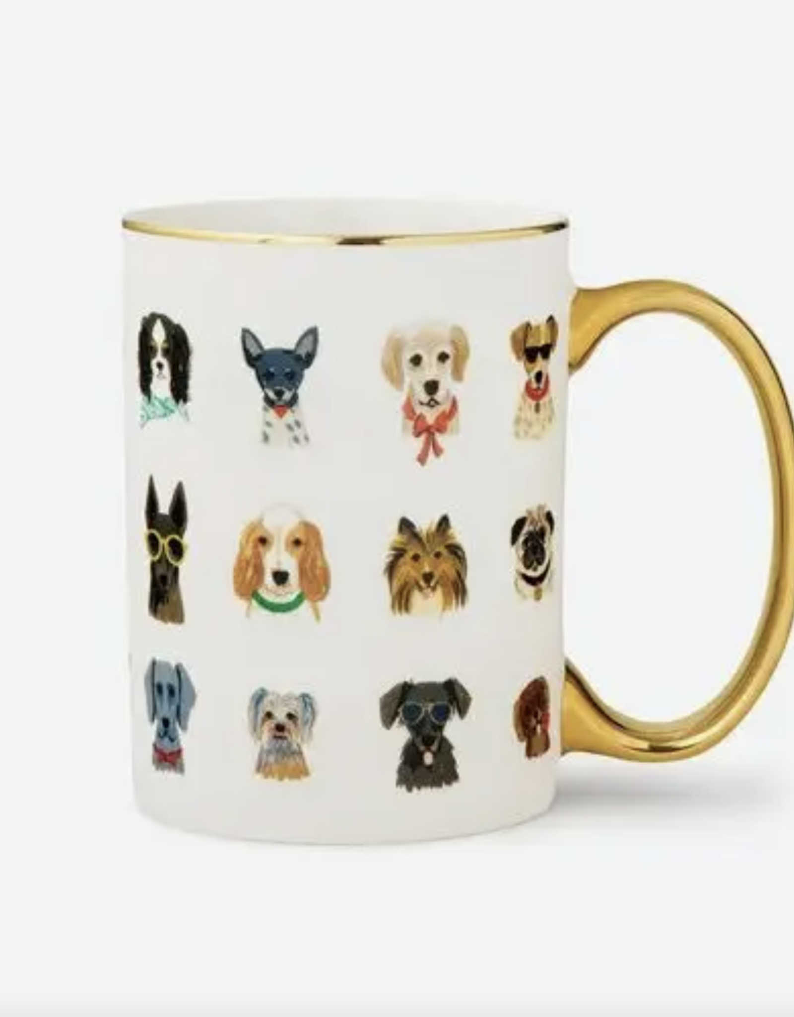 Rifle Paper Dog Days Porcelain Mug